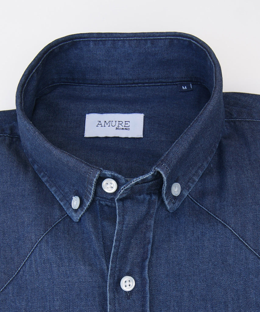 CAMISA DENIM CON BOLSILLOS