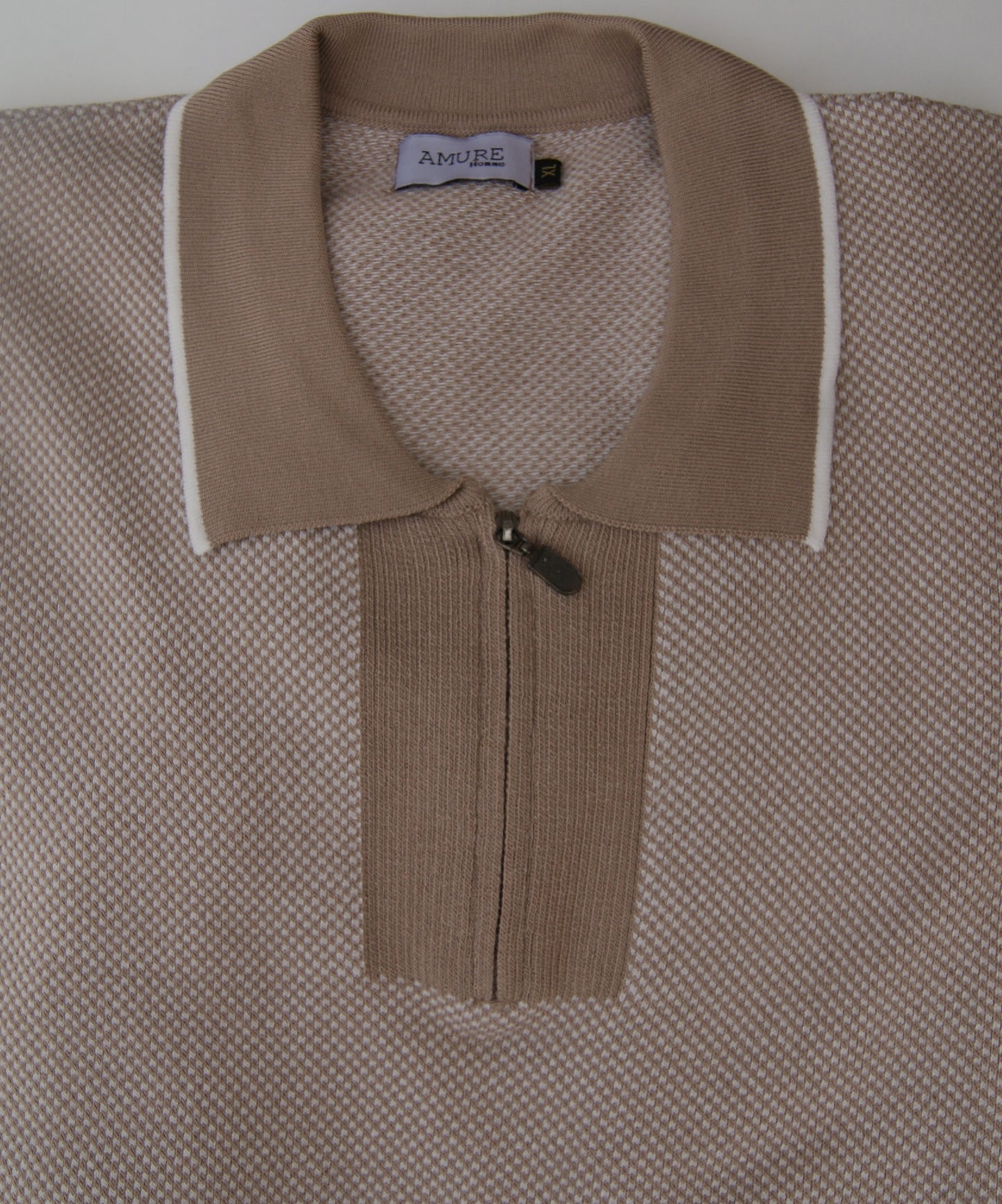 POLO DE PUNTO CON CREMALLERA