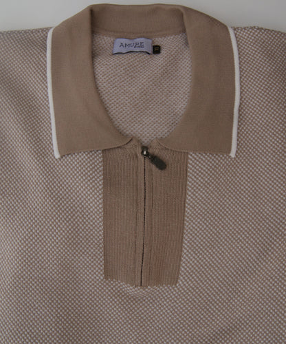POLO DE PUNTO CON CREMALLERA