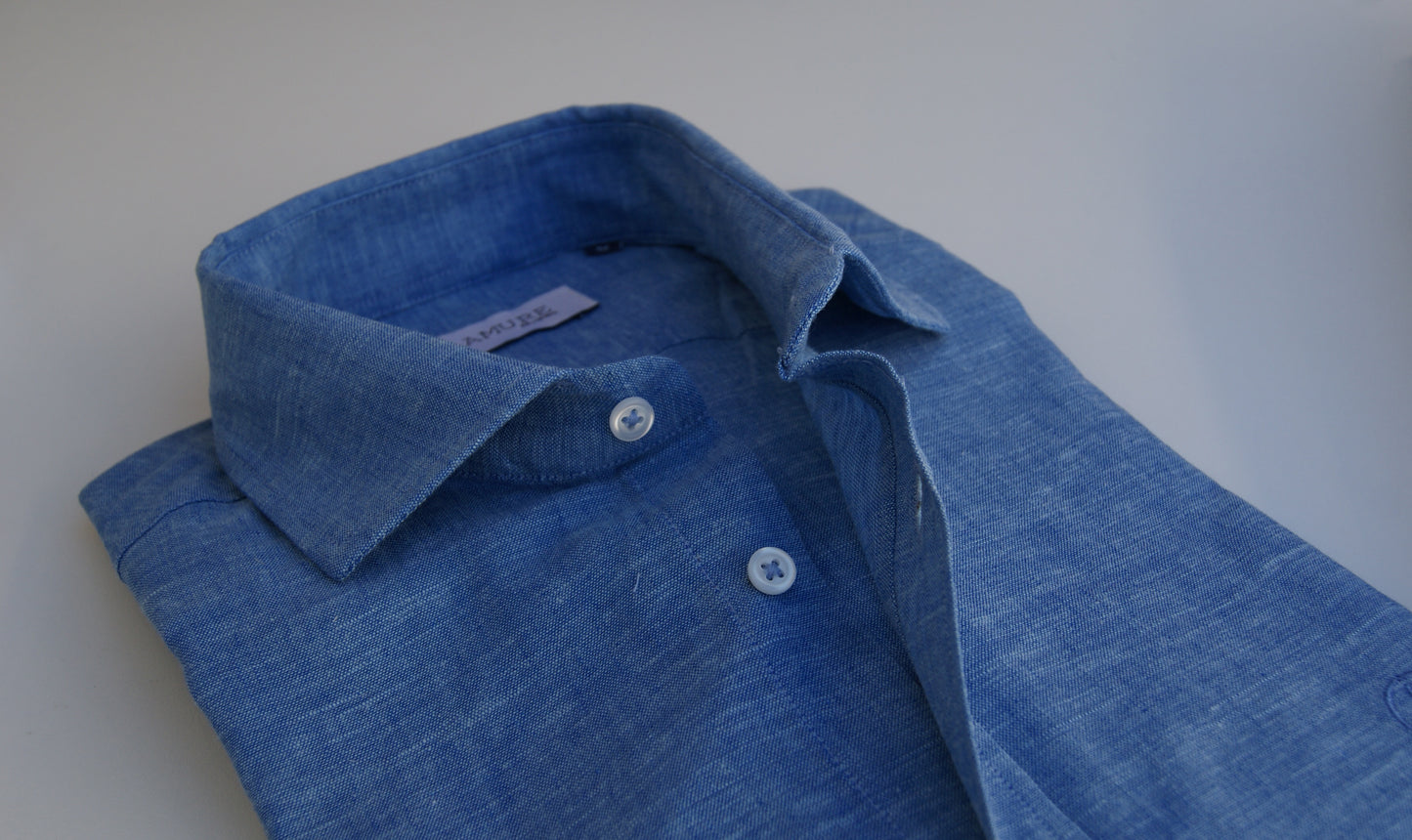 CAMISA SPORT LINO AZUL