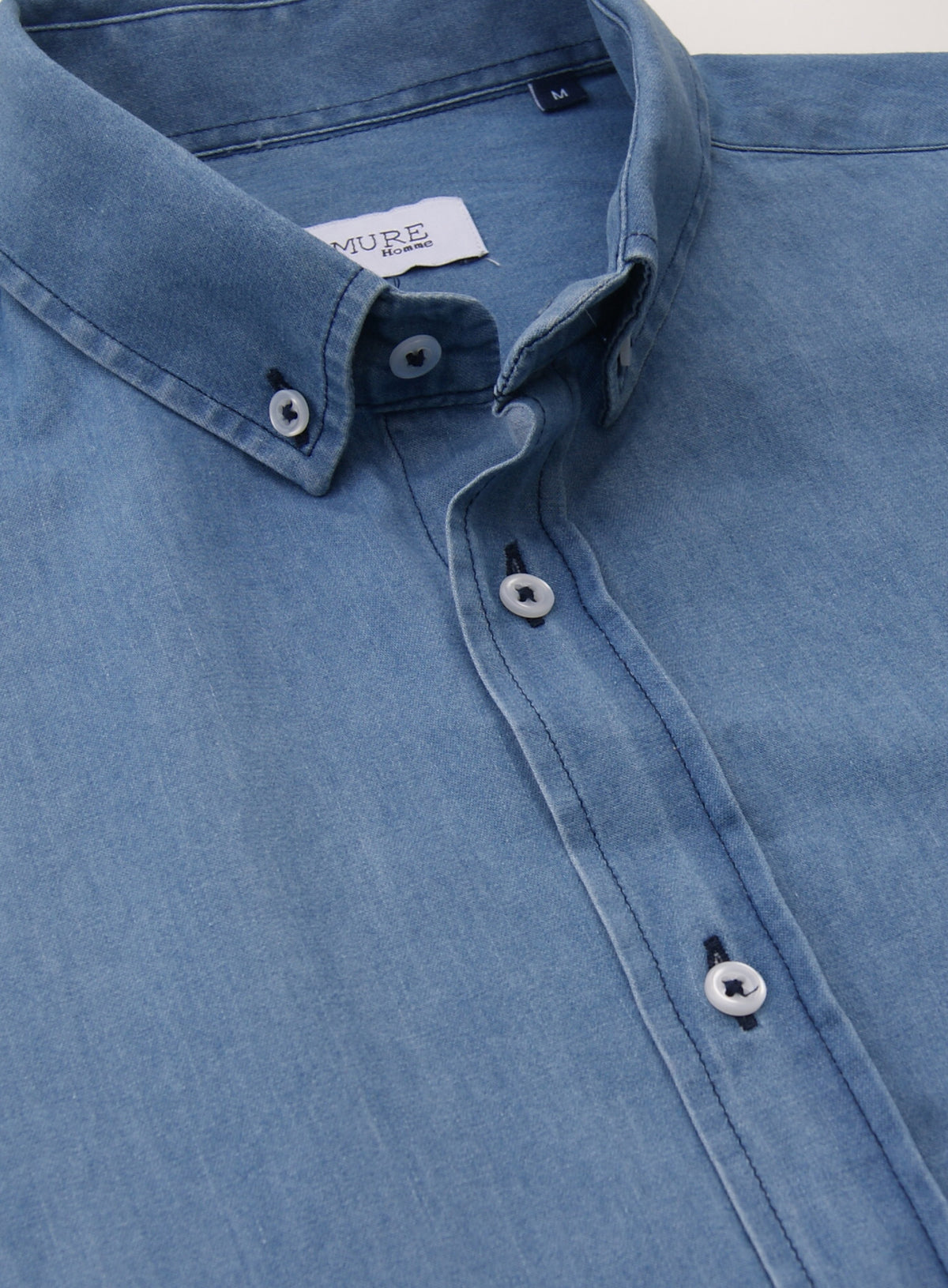 CAMISA DENIM CLARO