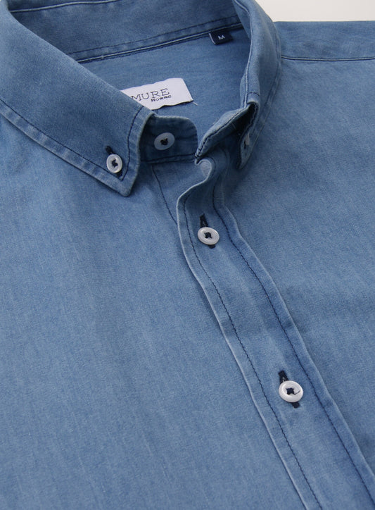 CAMISA DENIM CLARO