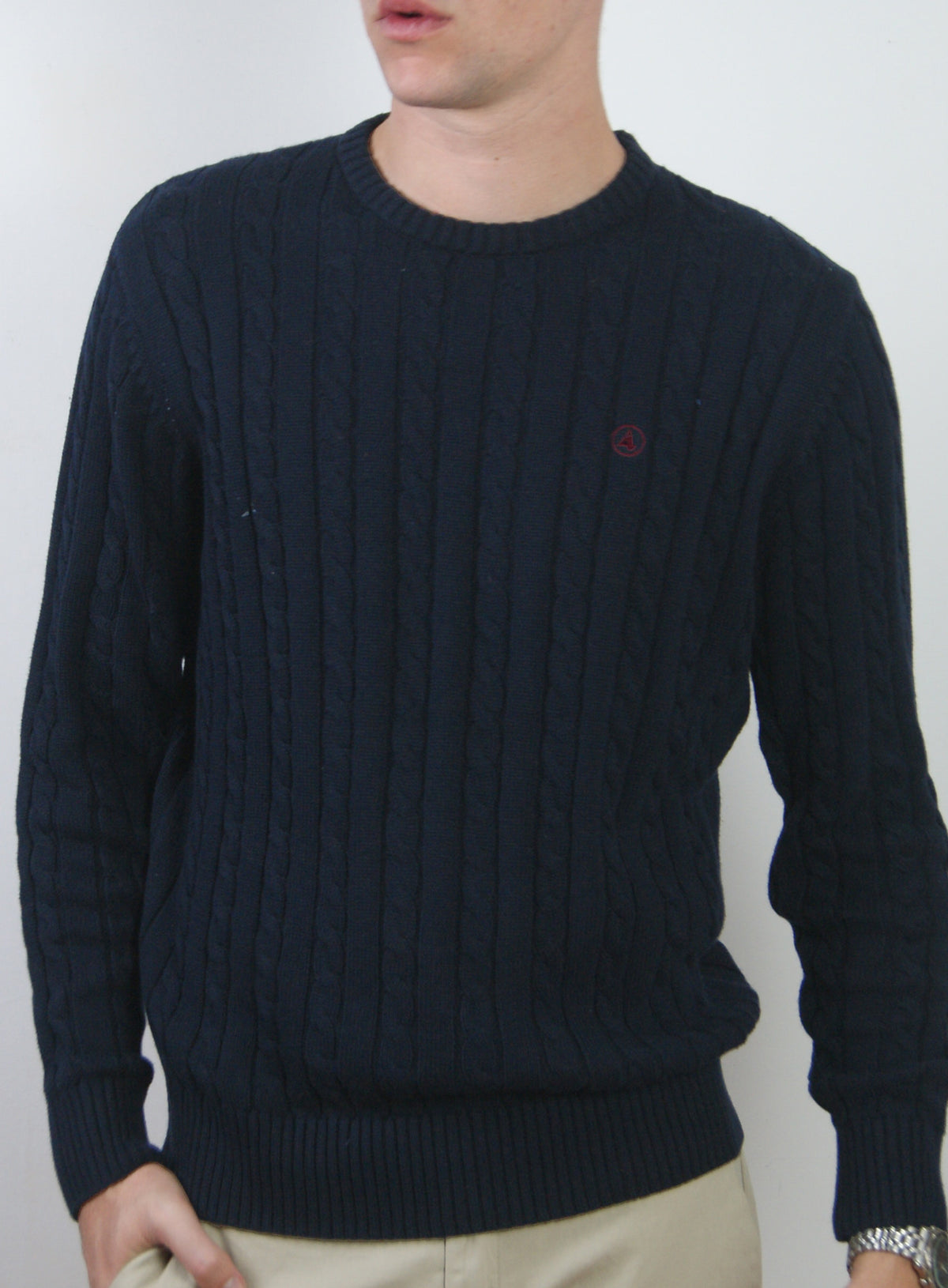 JERSEY AZUL MARINO 100% ALGODON