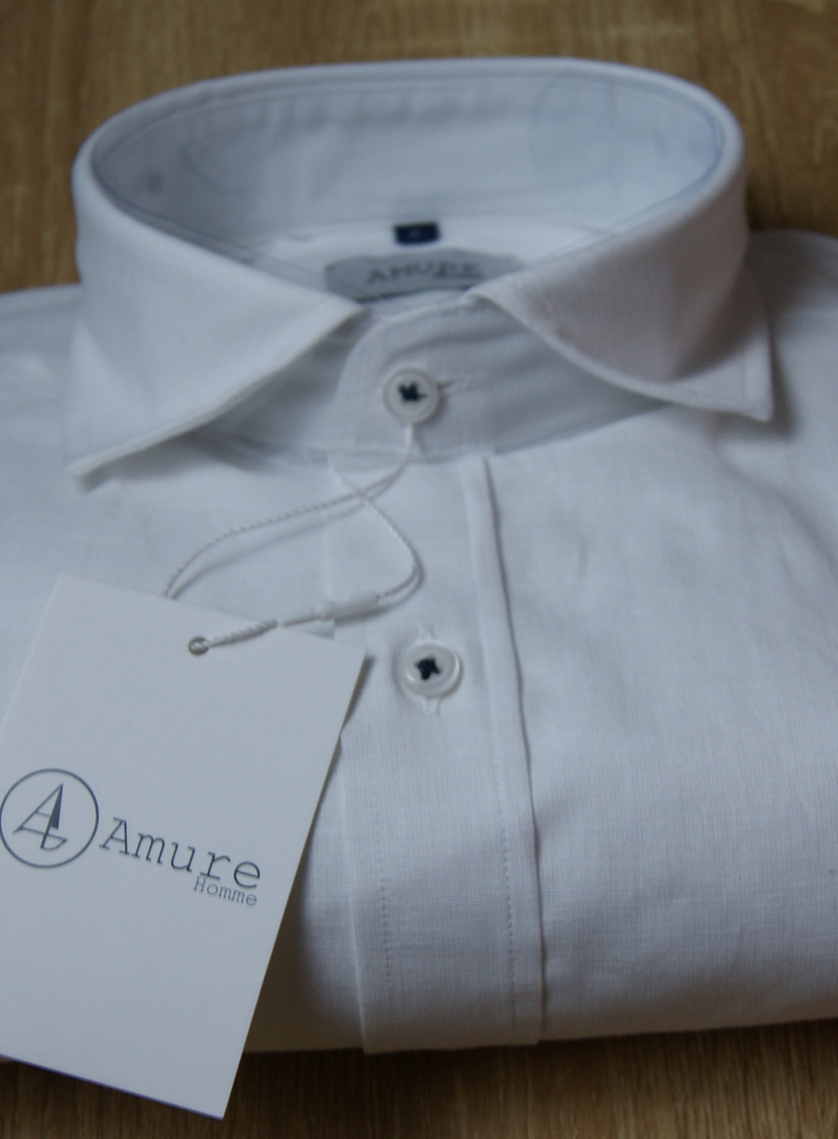 CAMISA LINO BLANCA